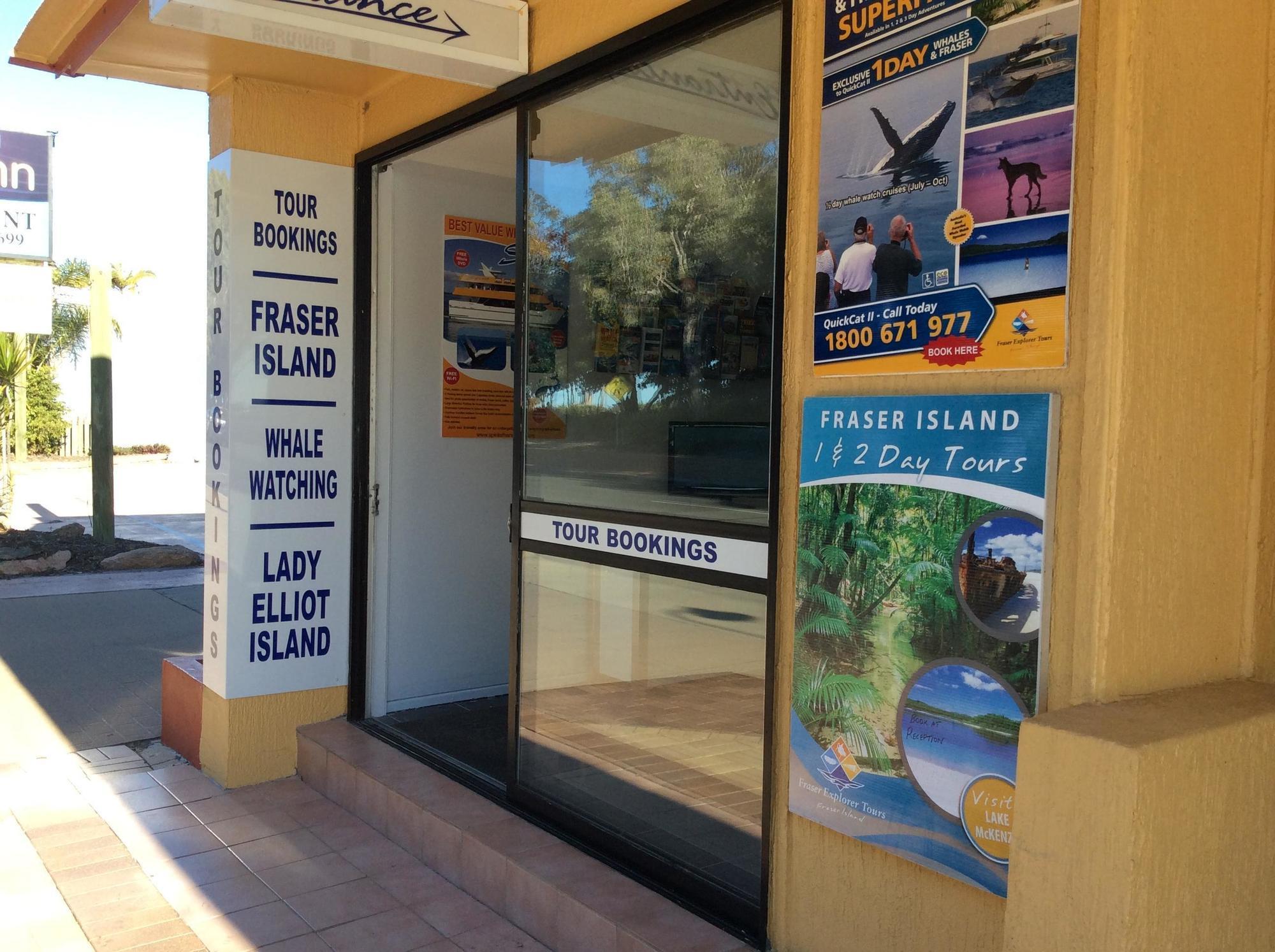 Urangan Motor Inn Hervey Bay Bagian luar foto